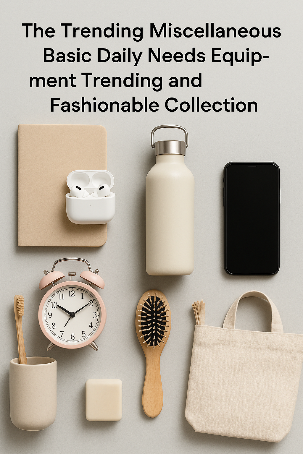 The trending miscellaneous basic daily needs equipment's trending and fashionable collection