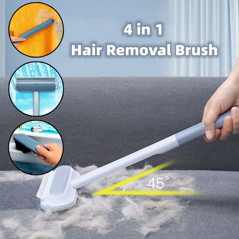 The trending miscellaneous 4 In 1 Multifunctional Hair Removal Brush Pet Dog Cat Hair Cleaner Brush Cat Hair Remover Window Screen Cleaning Tool Gadgets